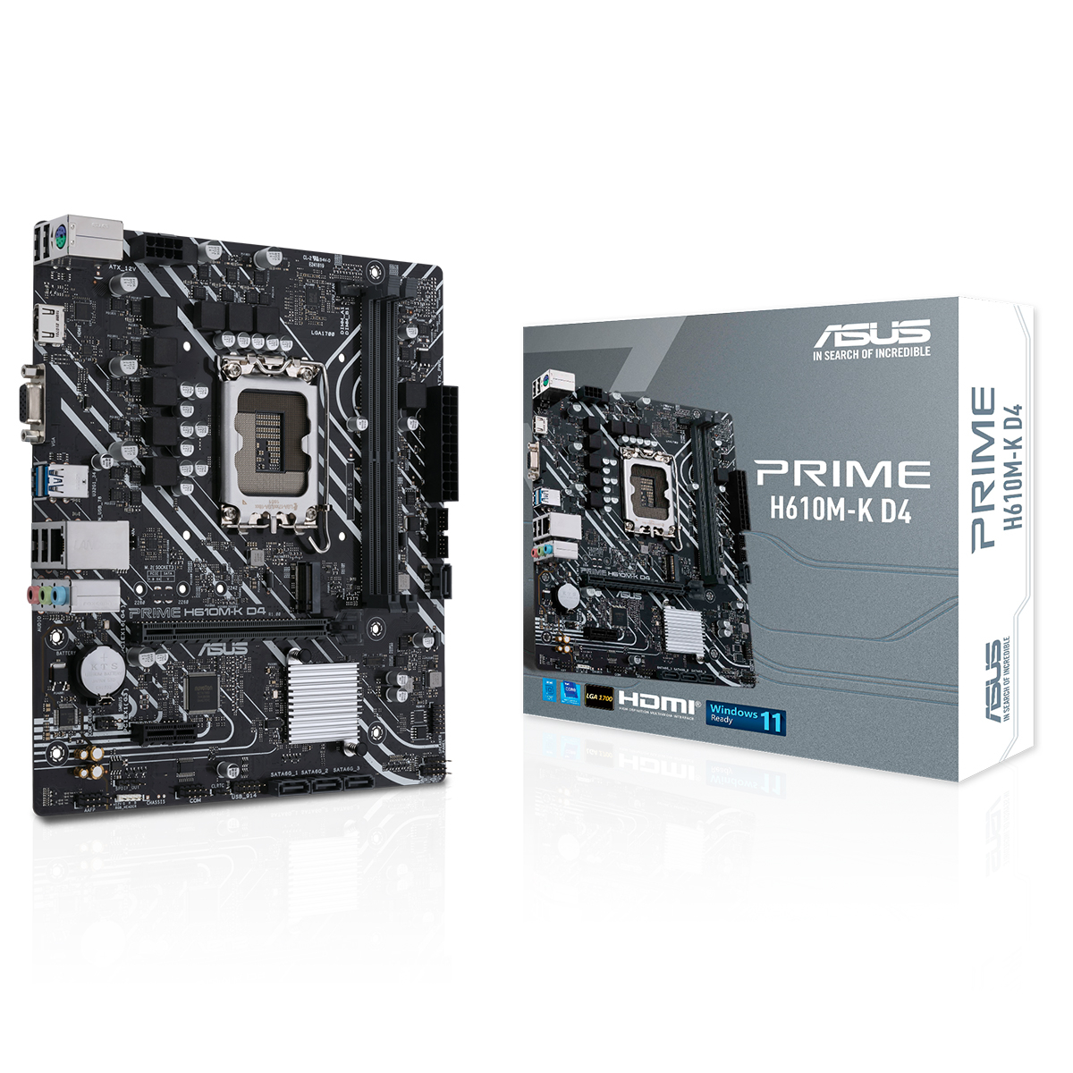 Motherboard Micro-ATX Asus Prime H610M-K D4 DDR4 3